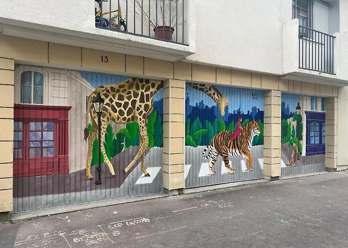 Luxe Studio Chic Aux Buttes-Aux-Cailles A 5Min Du Metro, Parking Prive Disponible