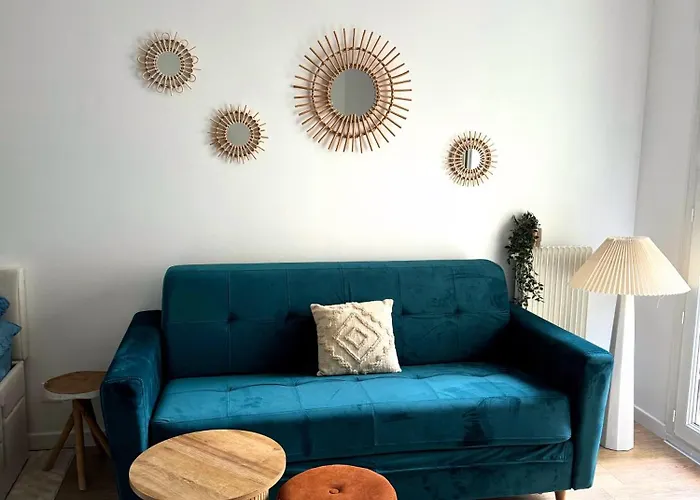 Luxe Studio Chic Aux Buttes-Aux-Cailles A 5Min Du Metro, Parking Prive Disponible